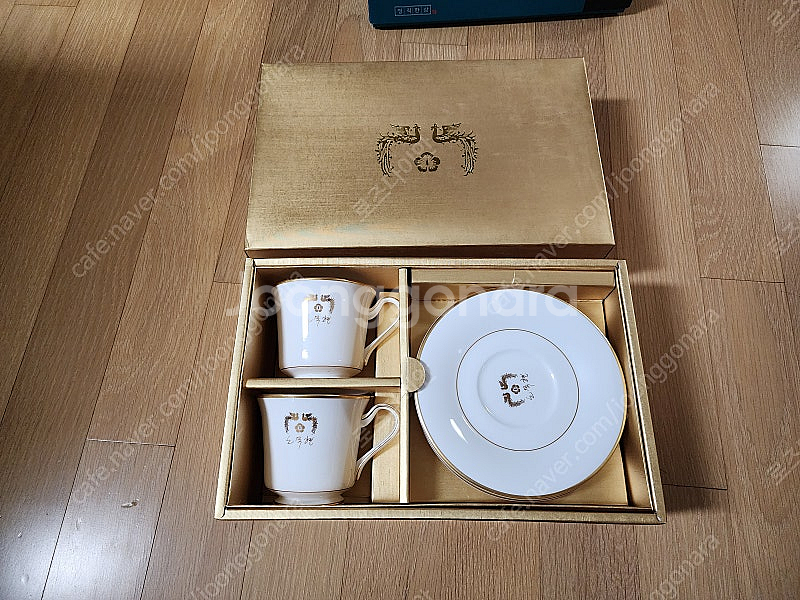 고 노무현 대통령님 커피잔 세트. 수집, 취미. 청와대--0