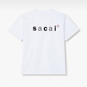 사카이 25ss 신상 티셔츠 새상품 (0사이즈, 55)