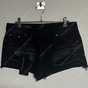 보헤미안서울팬츠[DARKNESS LOW WAIST SHORTS 블랙]