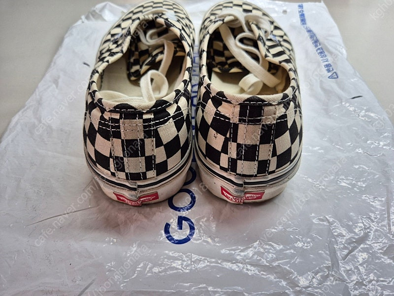 280 반스 어센틱 44dx 체커보드--2