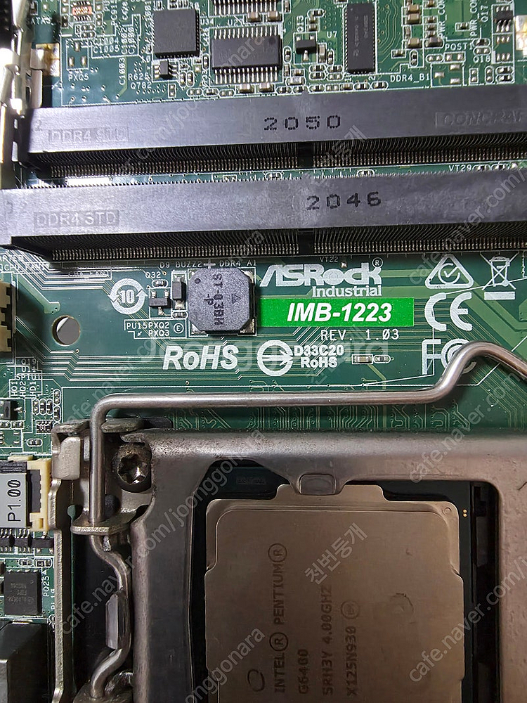 asrock imb-1223 + G6400--3