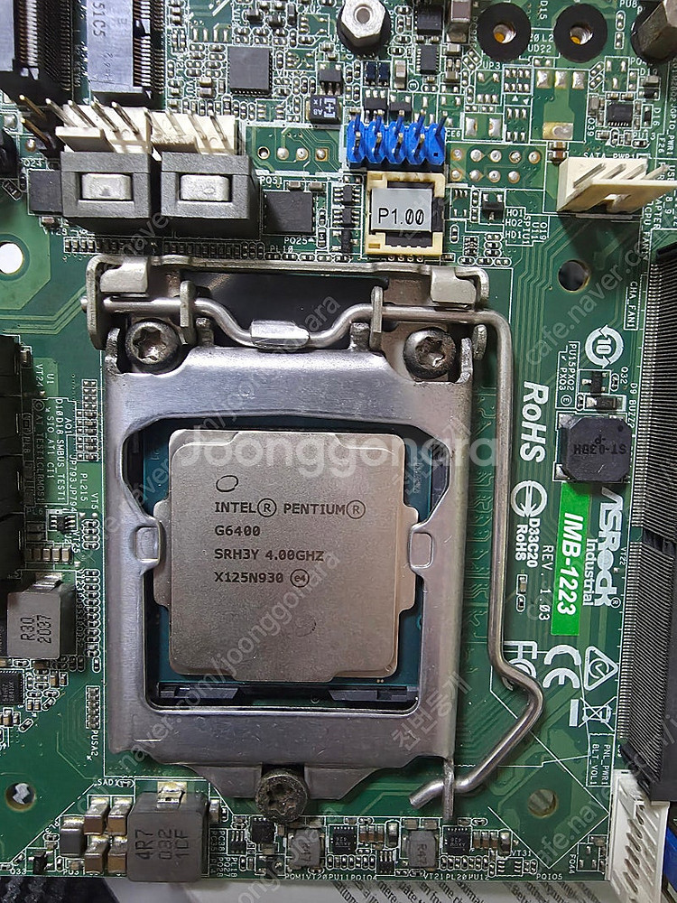 asrock imb-1223 + G6400--0