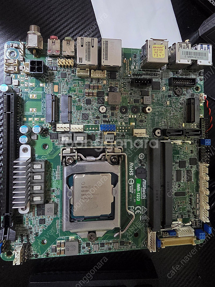 asrock imb-1223 + G6400--4