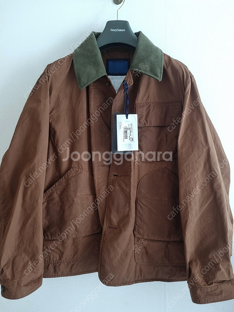 헨리코튼 (FFC x DOCUMENT) Waxed Br...--0