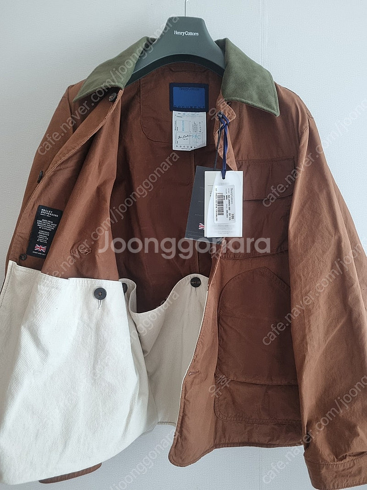 헨리코튼 (FFC x DOCUMENT) Waxed Br...--1