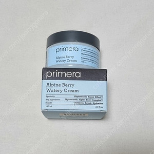 프리메라 알파인 베리 워터리 크림 100ml 프리메라 오가니언스 프리메라 크림
