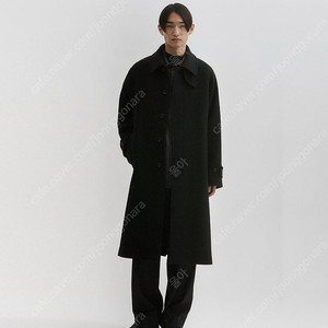 22fw 블랭크룸 스탠다드 발마칸 울 코트