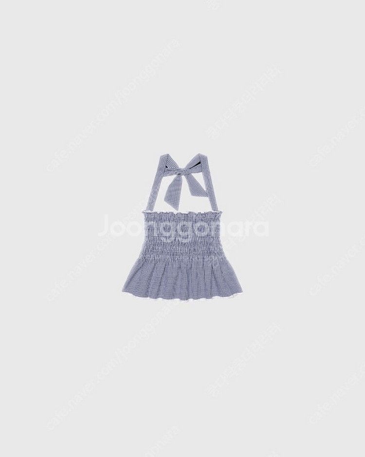 온트마켓 온트 홀터 블라우스 blue halter bl--0