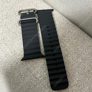 애플워치 정품 49mm 블랙 오션밴드 박스X