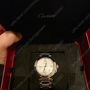 까르띠에 파샤 41mm 신형 모델 판매합니다 ^^*