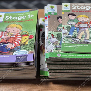 옥스포드 리딩트리 ort 1~9 팝니다(8단계, 리딩펜 제외)