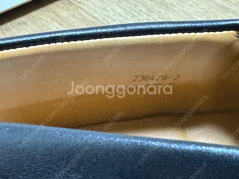 JM WESTON 690 덱 더비 블랙 러시안 카프 6...--2