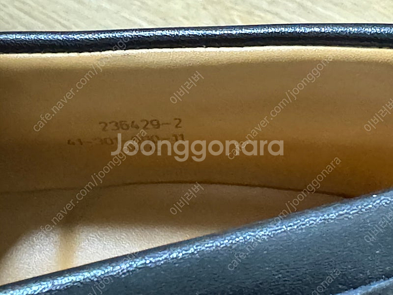 JM WESTON 690 덱 더비 블랙 러시안 카프 6...--3
