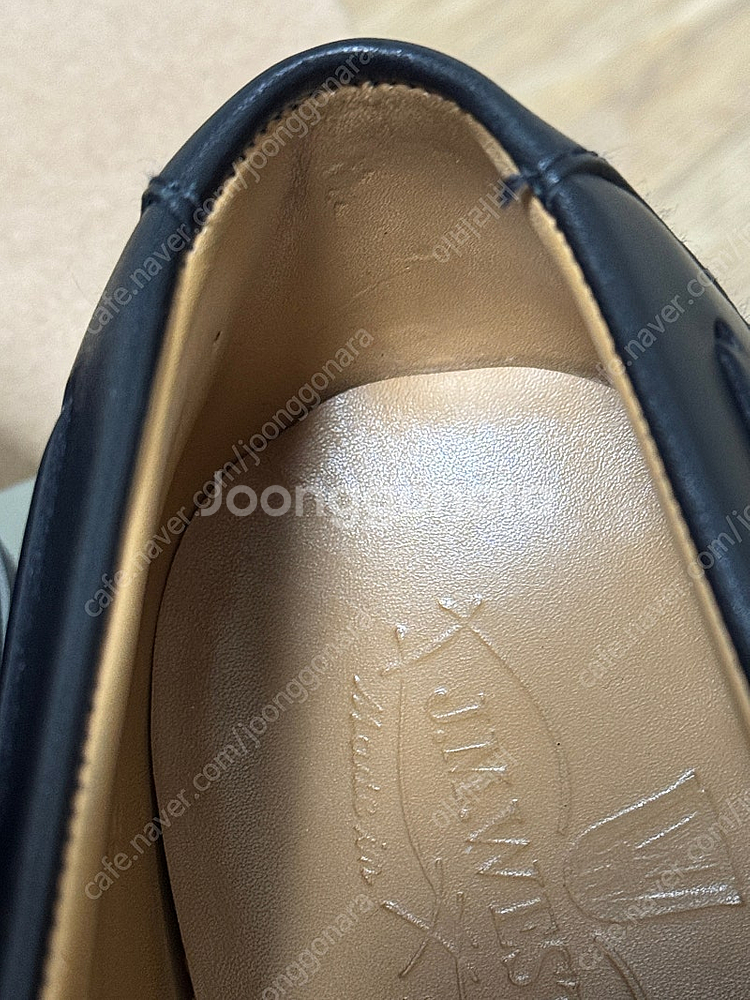 JM WESTON 690 덱 더비 블랙 러시안 카프 6...--6