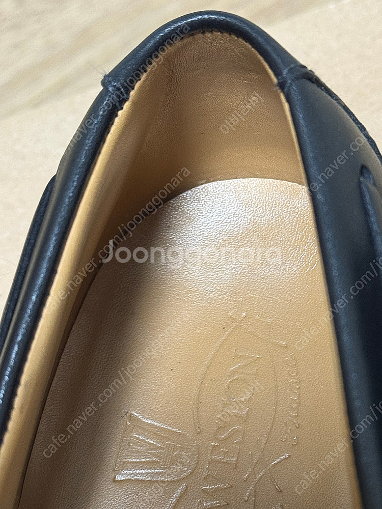 JM WESTON 690 덱 더비 블랙 러시안 카프 6...--7