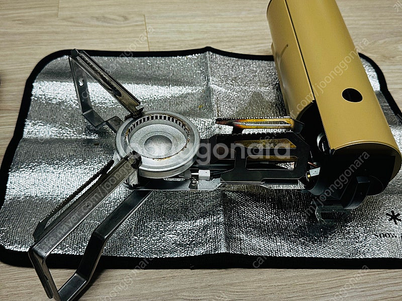 스노우피크 홈앤캠프 버너와 버너시트--2