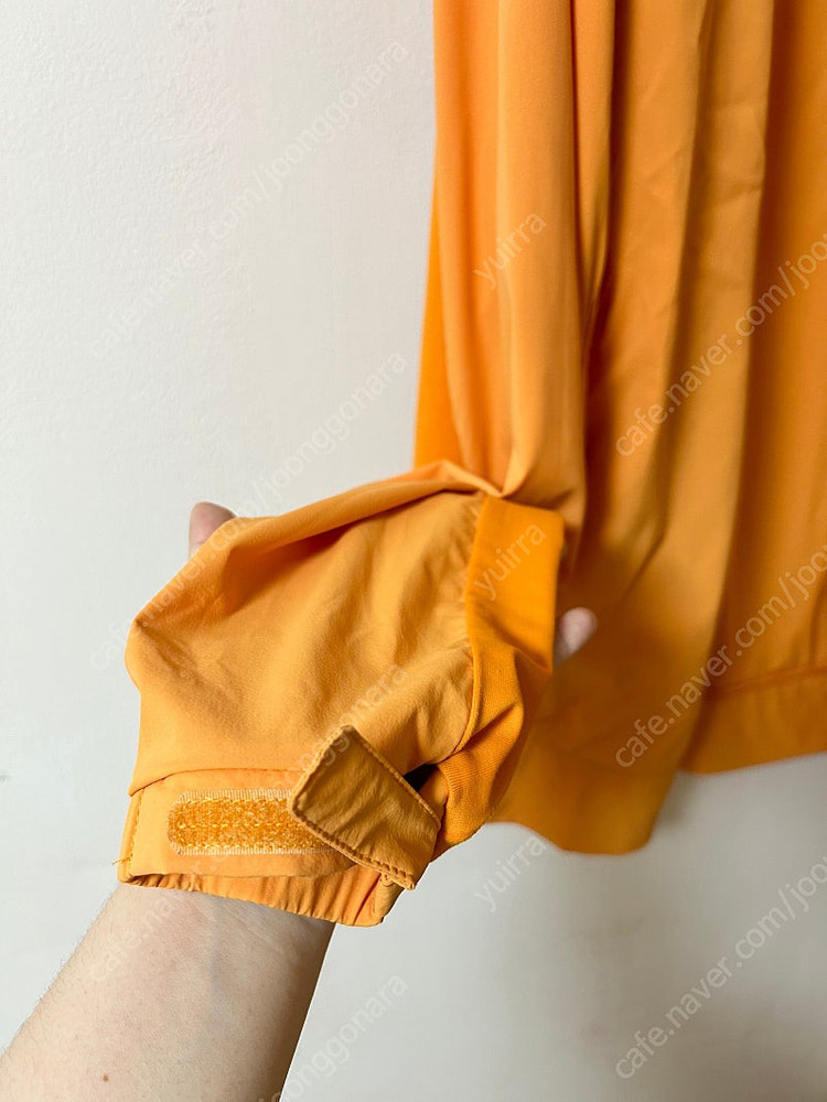 노스페이스 화이트라벨 엘런 후드 집업 자켓 오렌지 색상 운포 1.5 (55-66사이즈)--5