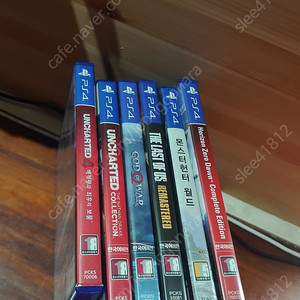 플스4 ps4 시디 6장 일괄판매