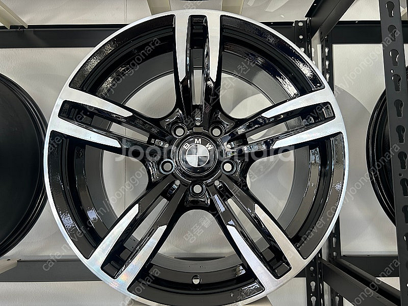 BMW 5시리즈 휠 18인치 블랙폴리쉬 F바디--0