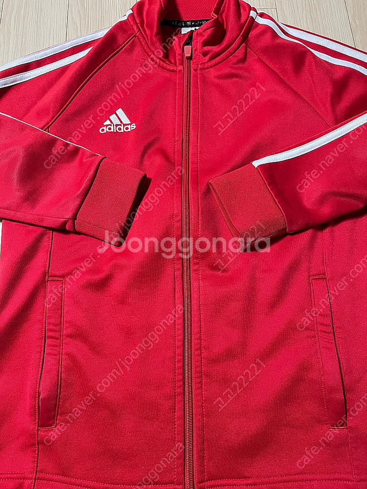 아디다스 키즈 져지 집업 130 반값택포--2