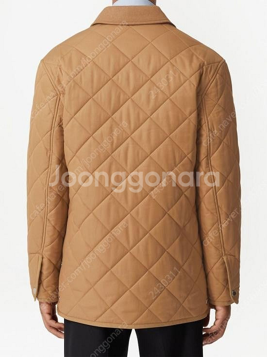 BURBERRY 버버리 다이아몬드 퀼팅 로고 남성 자켓 23SS 8058116 판매--1
