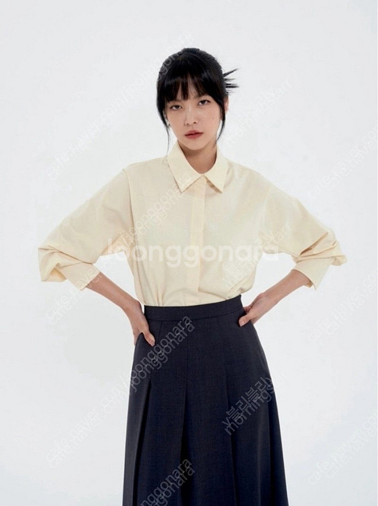 메비 이삐 셔츠 레몬버터(새상품)--1