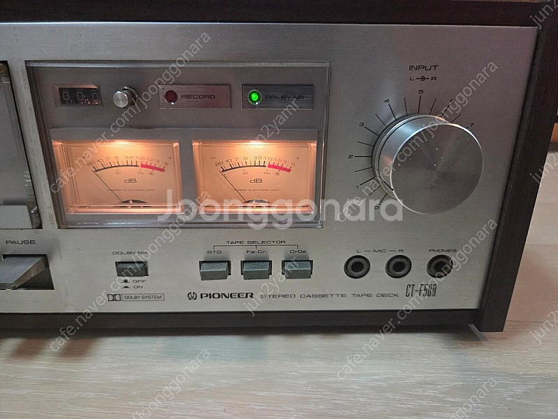 파이오니아 ct-f500 카세트 데크 팝니다--1