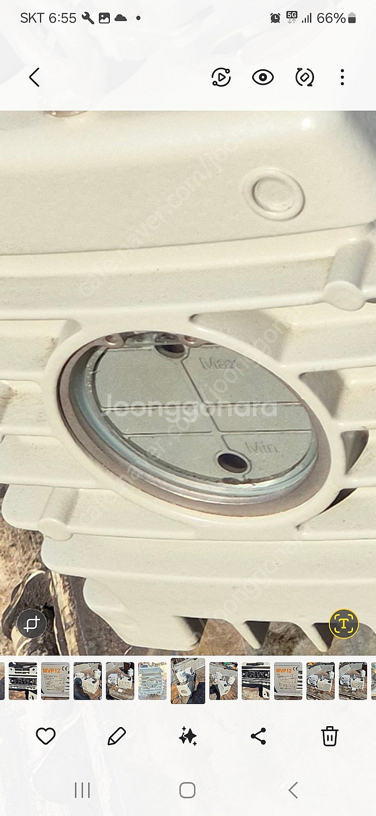 탁상프레스3톤(소형프레스). 진공펌프--7