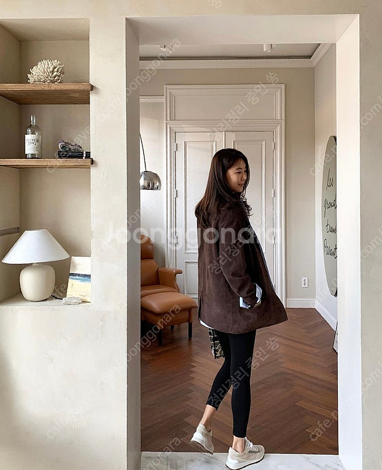 소윰 스웨이드 자켓--2