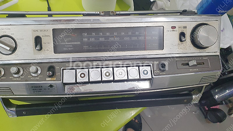 소니 빈티지 라디오 cf3800--1