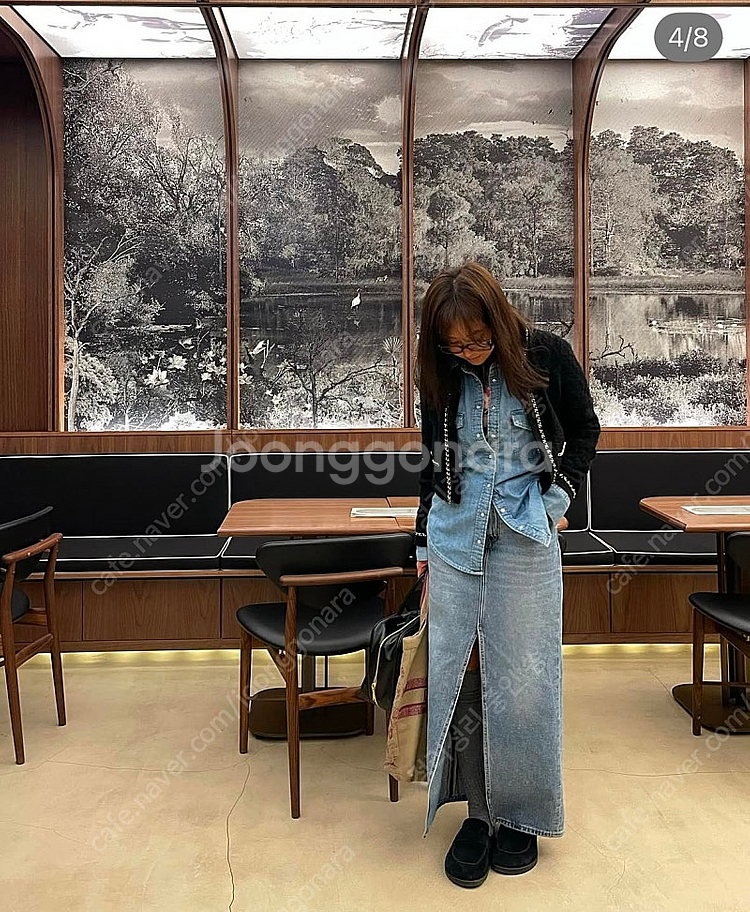 리바이스 롱스커트--2