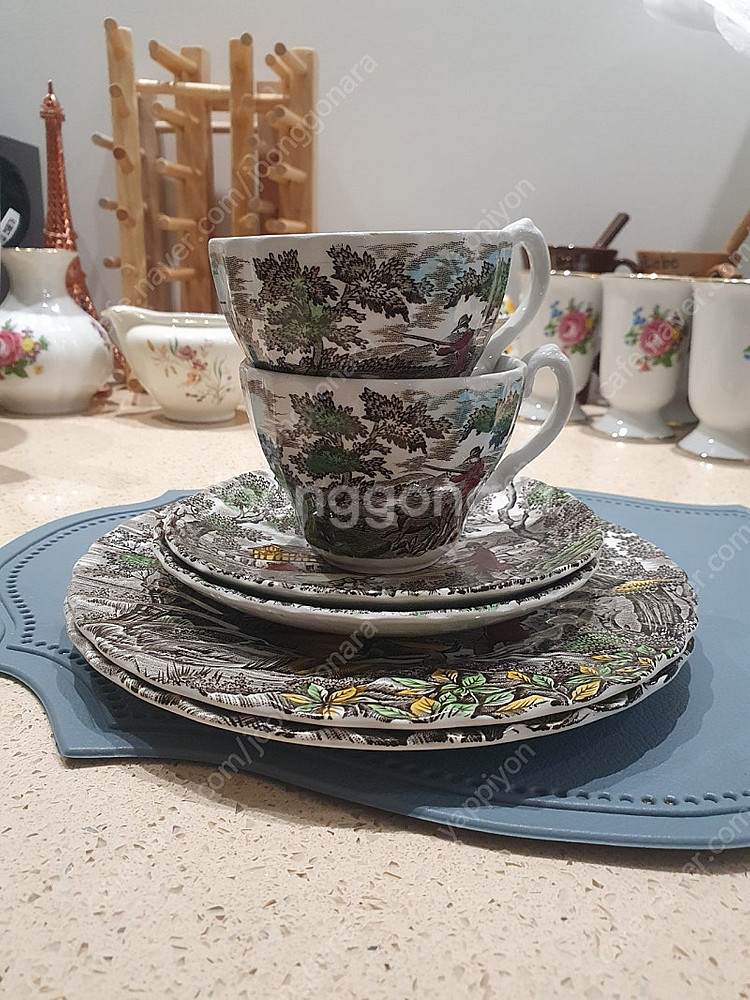 빈티지 영국 THE HUNTER BY MYOTT 3피스 2세트--1