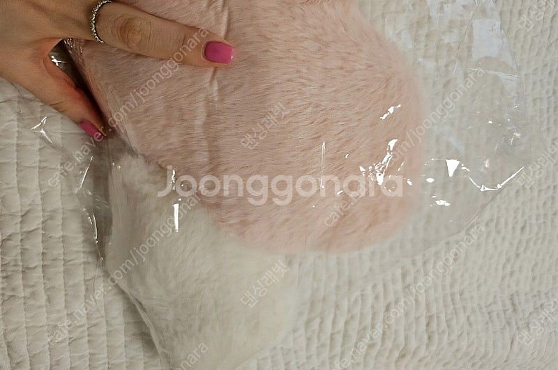 차량용 목베게 하트모양--1