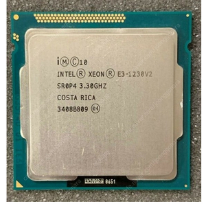 제온 E3-1230v2 시피유 - 3세대 1155 소켓, i7-3770 대응