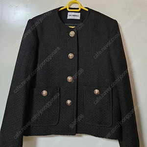 칼라거펠트 고급 트위드자켓