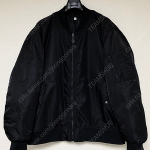 GU MA-1 JACKET BLACK XXL