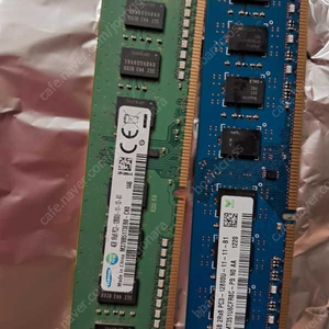 삼성 램 ddr3 pc3 4기가 2개 (8기가)팝니다.