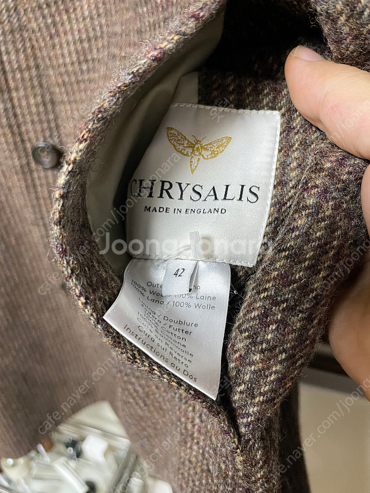 [42] Chrysalis 크리설리스 runcorn 리버시블 코트--2