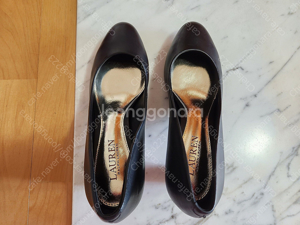 폴로 랄프로렌 여성 하이힐 7.5 블랙, 랭앤루--1