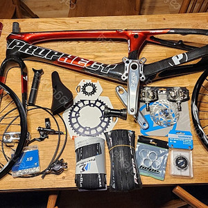 BMXRACING 프로페시 카본 디스크완차 판매합니다