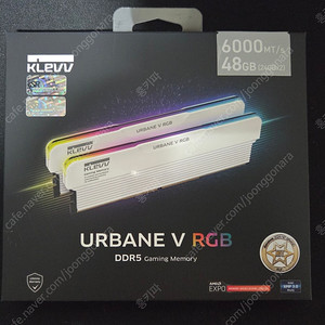 Ddr5 6000 cl30 48g ESSENCORE KLEVV 미개봉 메모리 램