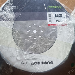 페스툴 고공샌더 플라넥스 스펀지 사포 D225 P400 GR SOFT/25 Granat Soft