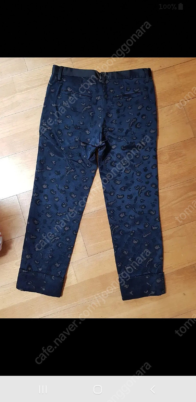  츠모리치사토 9부 커프스 바지 27~28사이즈 오만원--1