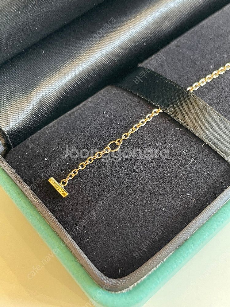 티파니 스마일다이아몬드 팔찌 미디움 18k 로즈골드--1