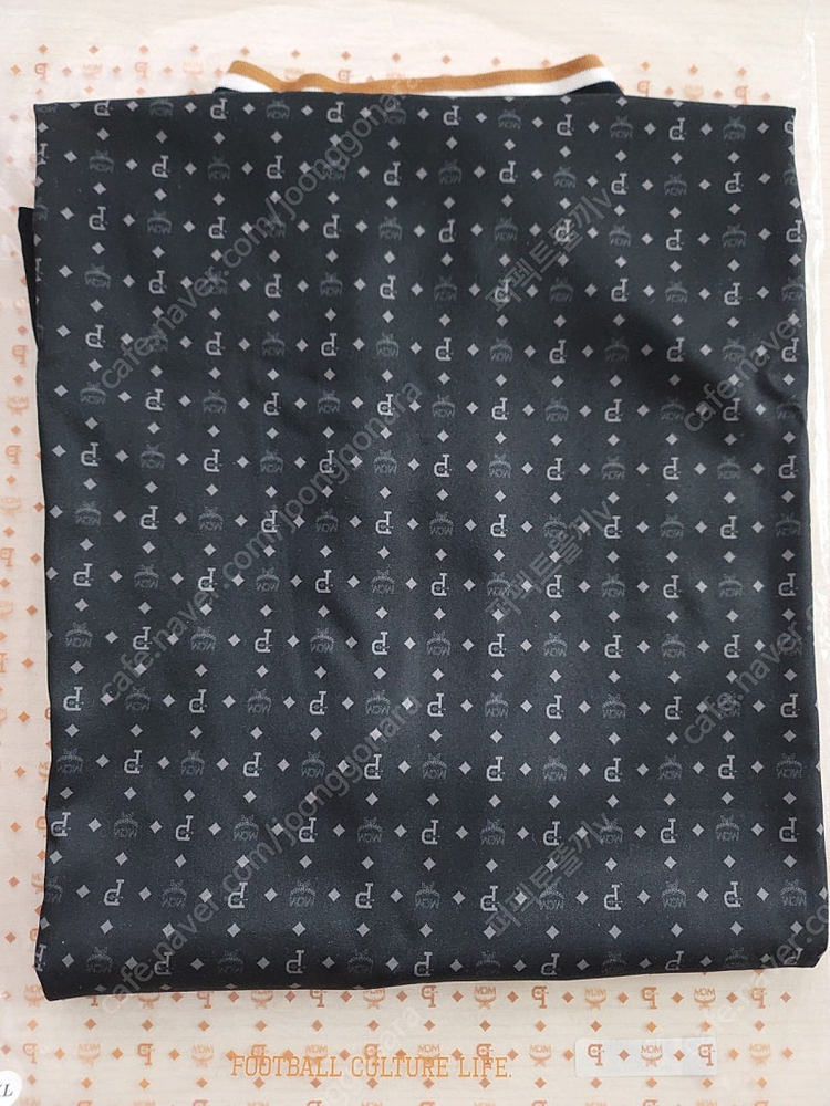 [XL]오버더피치 x MCM 풋볼 저지 블록코어 블랙 이미지