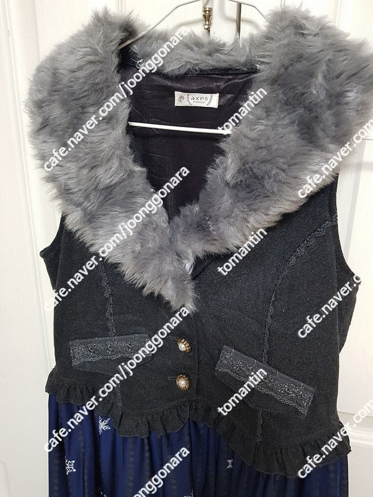 디즈니 axes femme와 콜라보 엘사 원피스 55사이즈 새상품 이만원--1