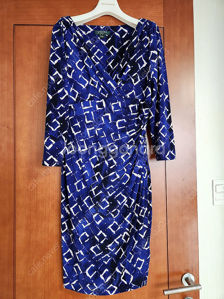 폴로 랄프로렌 POLO RL 청보라색 원피스 6사이즈--1