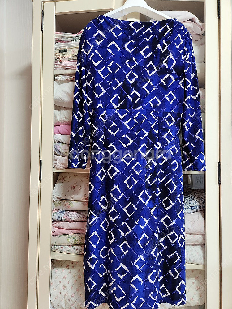 폴로 랄프로렌 POLO RL 청보라색 원피스 6사이즈--8