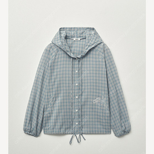 게드 ged ELMA CHECK ANORAK 체크 아노락 셔츠 S