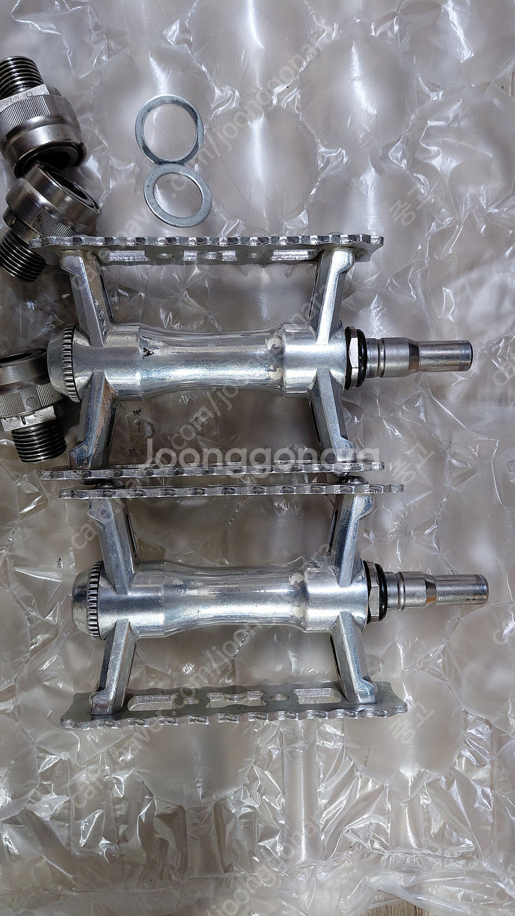 MKS 이지 슈페리어 실반 투어링 넥스트 페달 탈착식 페달 브롬톤 미니벨로용 + 추가 어뎁터--2